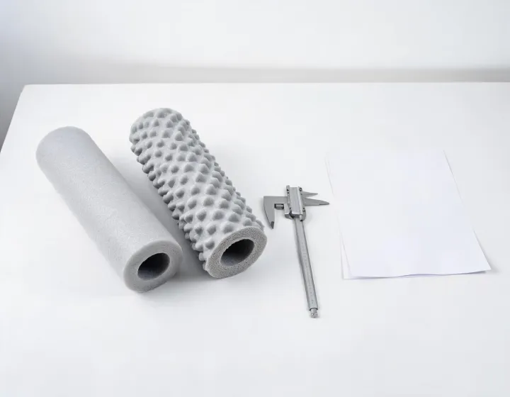 Foam roller samples and specification worksheet